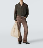 Our Legacy Logo embroidered shopper