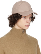 Nanushka Taupe Amoy Baseball Cap