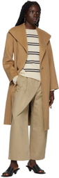 Vince Tan Belted Coat