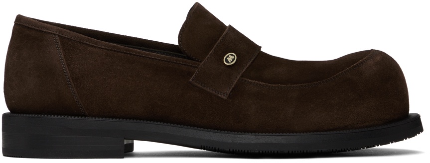 Photo: Martine Rose Brown Bulb Toe Extreme Loafer