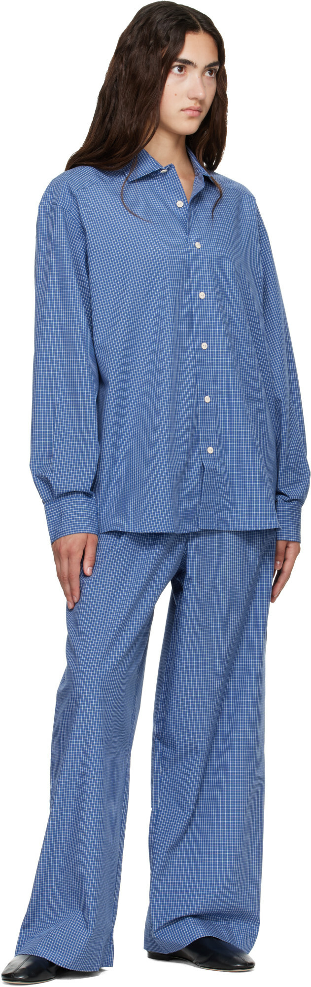 Baserange Navy Claude Lounge Pants