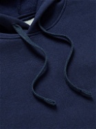 Organic Basics - Organic Cotton-Jersey Hoodie - Blue