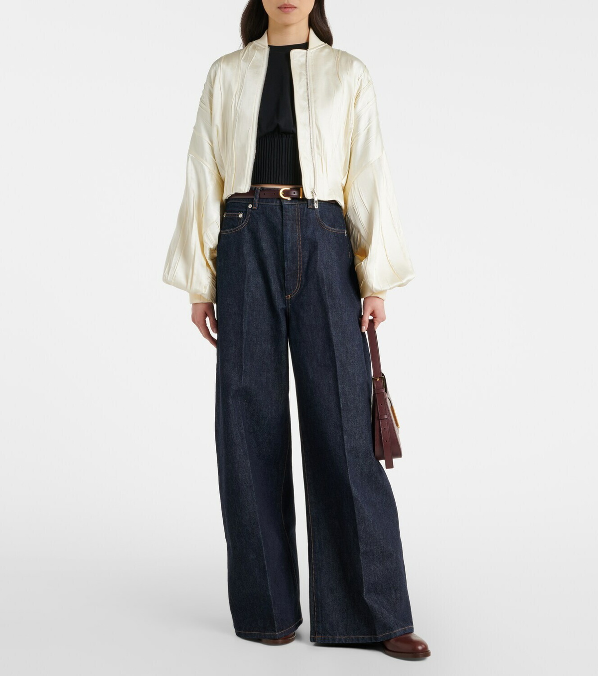 Sportmax Zorro cropped bomber jacket