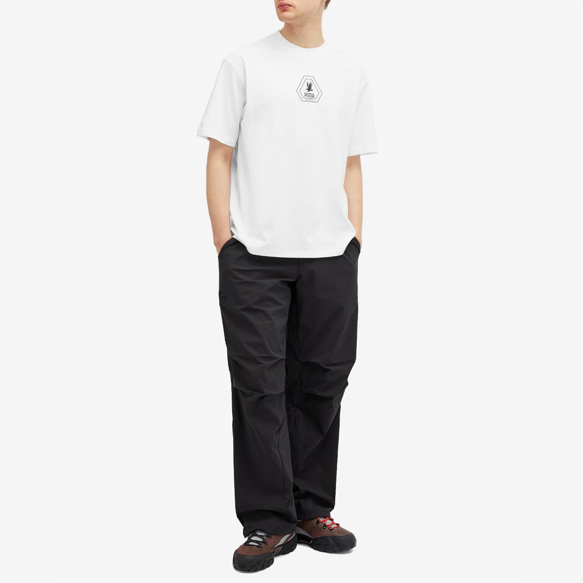 Puma Men's X Skepta Graphic T-Shirt in Puma Men's White