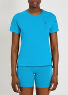 ON Performance Colour-block Stretch-jersey T-shirt Bright Blue