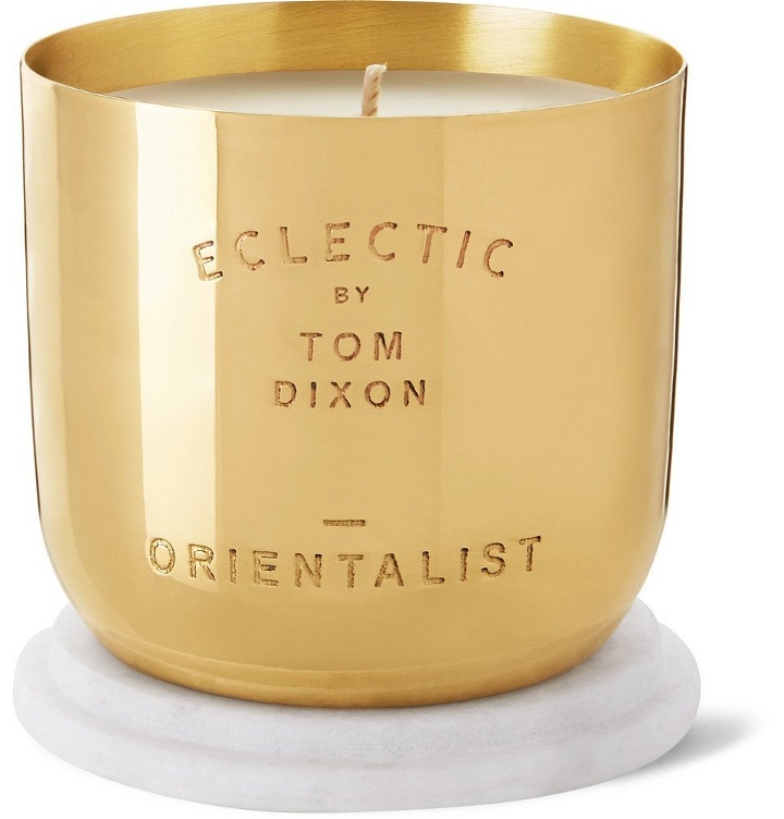 Photo: Tom Dixon - Orientalist Scented Candle, 260g - Men - Gold