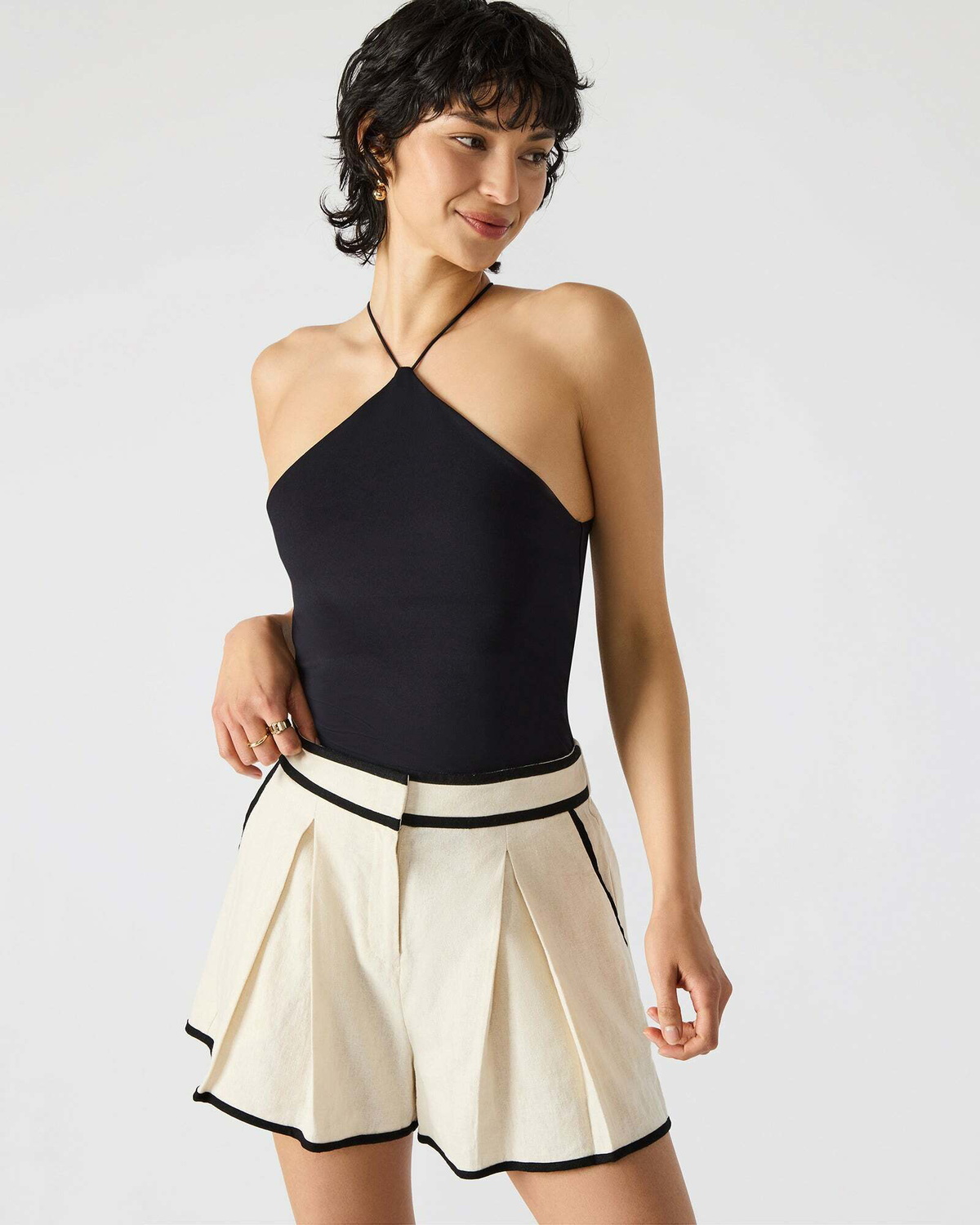 Steve Madden Linnie Top in Black