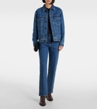 Loro Piana Brooke mid-rise cropped straight jeans