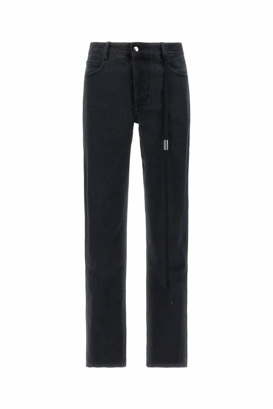 Photo: Ann Demeulemeester Black Denim Jeans