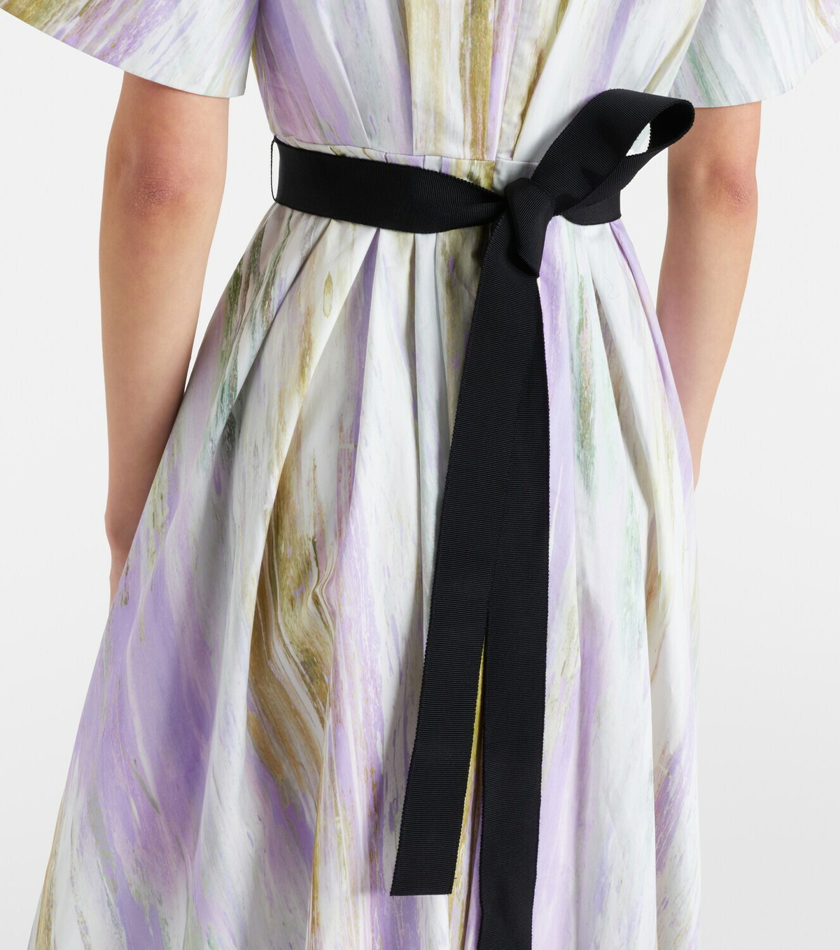 Roksanda Sana printed cotton maxi dress