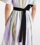 Roksanda Sana printed cotton maxi dress