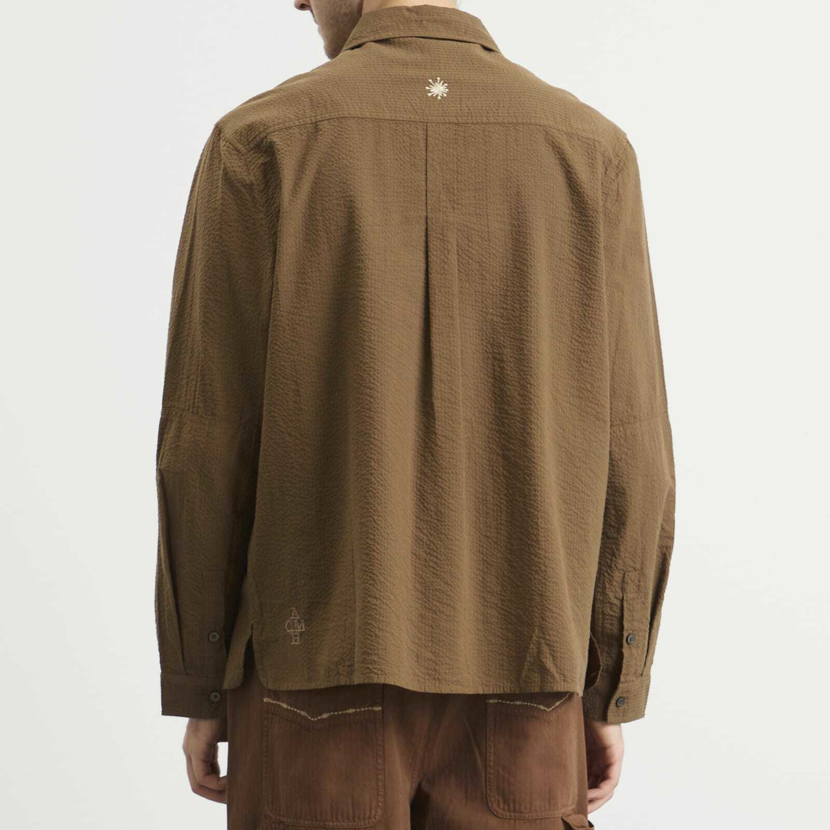 ACMH by Magic Castles Men's Newell Overshirt in Coffee Brown ACMH by ...