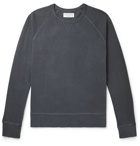 OFFICINE GÉNÉRALE - Clement Garment-Dyed Loopback Cotton-Jersey Sweatshirt - Gray
