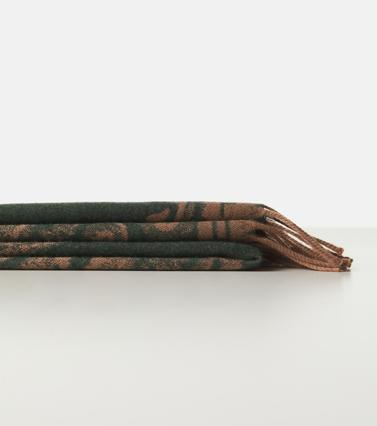 Etro Fringed paisley wool throw
