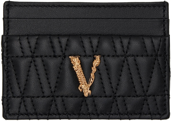 Photo: Versace Black Virtus Card Holder