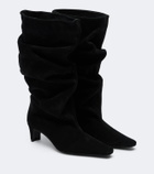 Staud Wally suede mid-calf boots