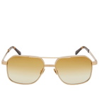 Moscot Mingle Sunglasses in Gold/Chestnut Fade