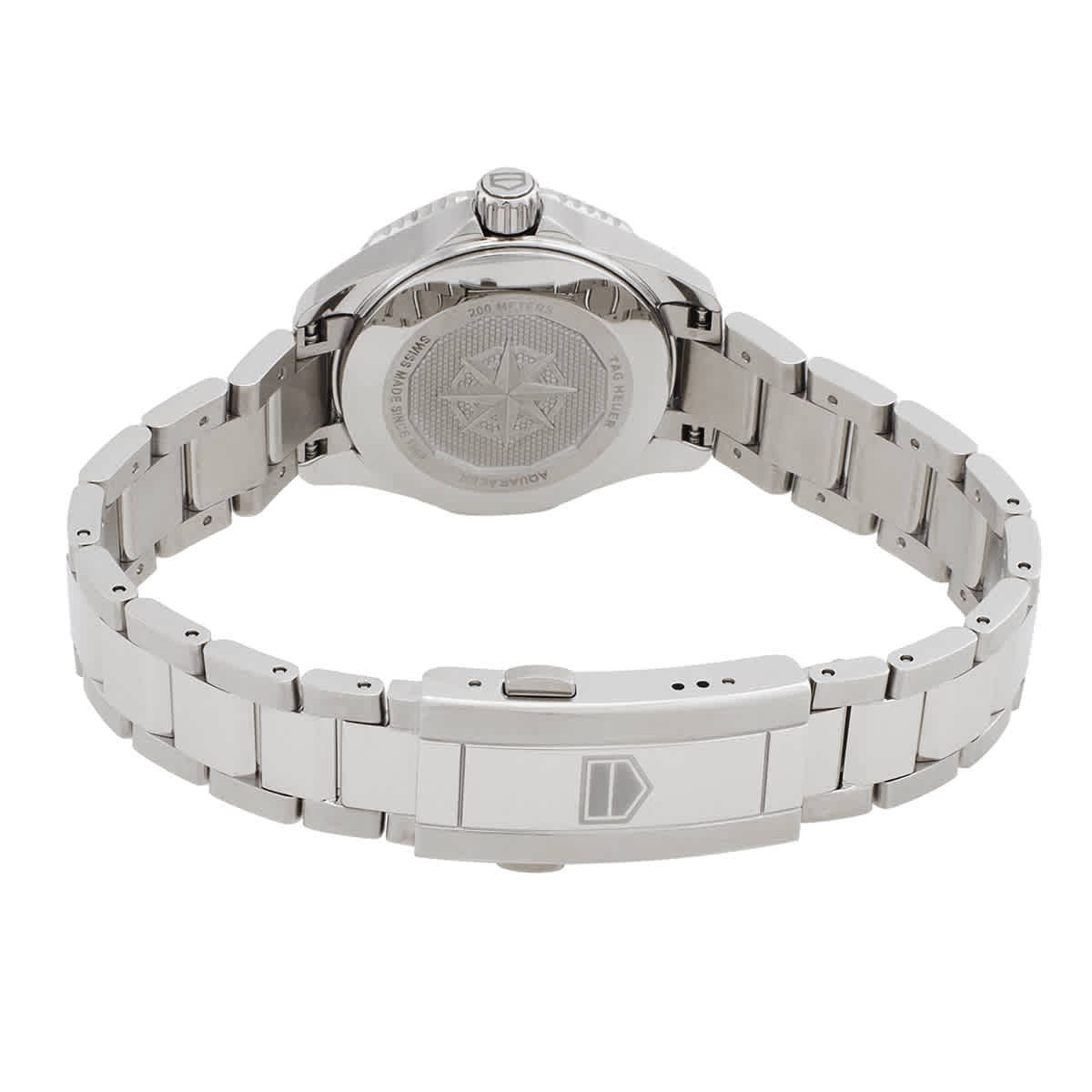Tag Heuer Aquaracer Professional 200 Automatic Diamond Red Dial Ladies Watch WBP2414.BA0622