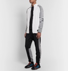 adidas Consortium - Missoni Tech-Jersey and Space-Dyed Stretch-Knit Track Jacket - Gray