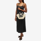 Dolce & Gabbana Women's Large Raffia Bag in Cross Body 