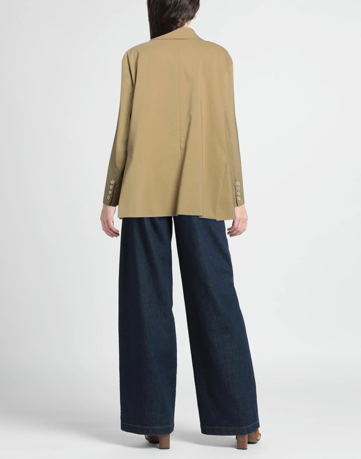 Erika Cavallini Womens Blazer Sand
