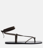 A.Emery Nolan leather thong sandals