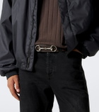 Gucci Horsebit leather belt