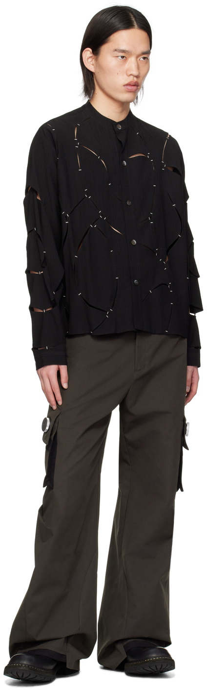 CMMAWEAR Black Kintsugi Shirt