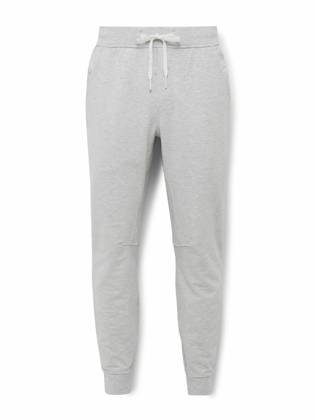 Photo: Lululemon - City Sweat Slim-Fit Tapered French Terry Sweatpants - Gray