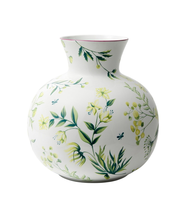 Photo: Ginori 1735 Florenza floral porcelain vase