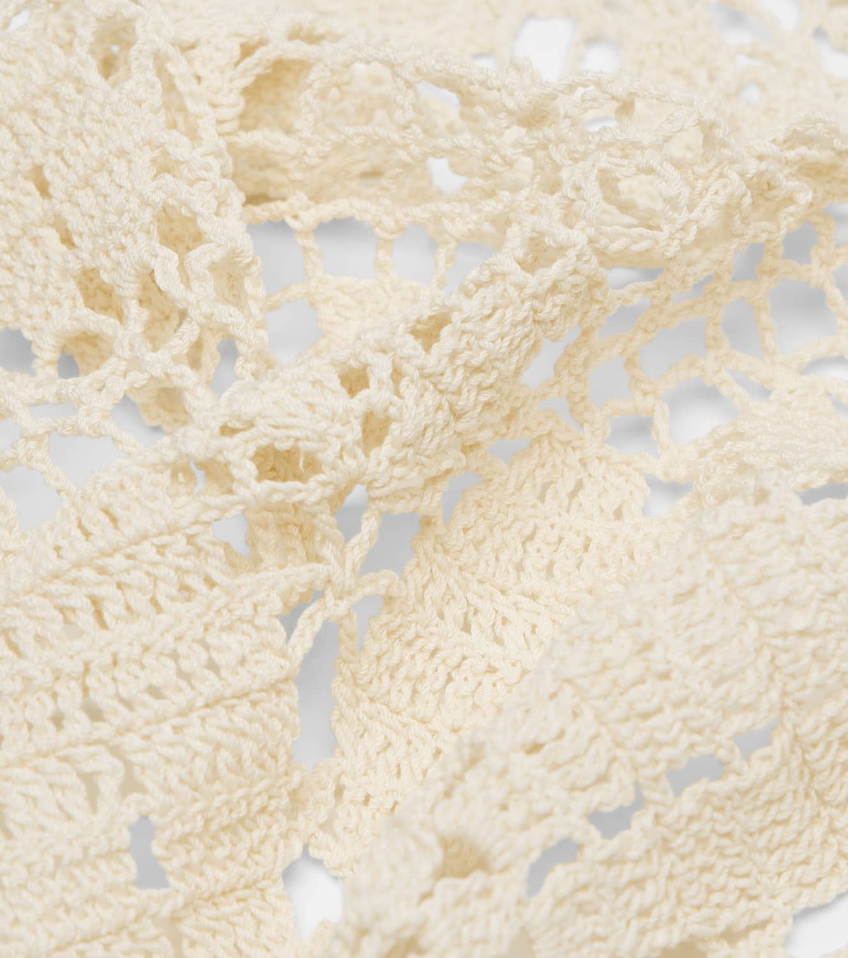 Magda Butrym Crochet cotton scarf