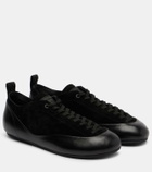 Proenza Schouler Arcadia suede and leather sneakers