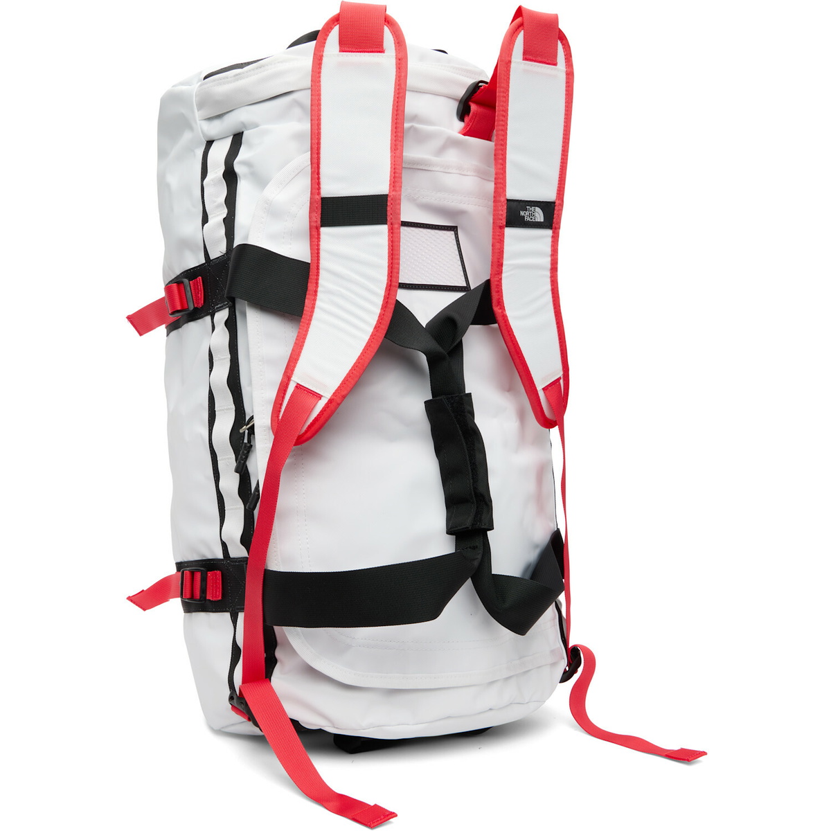 The North Face White Base Camp M Convertible Duffle Bag