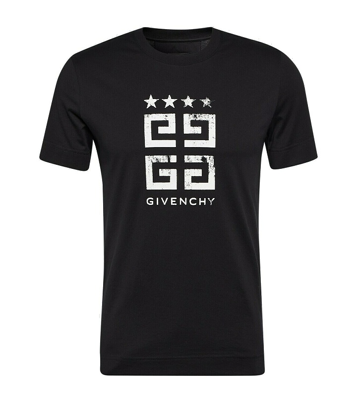 Photo: Givenchy 4G Stars cotton jersey T-shirt