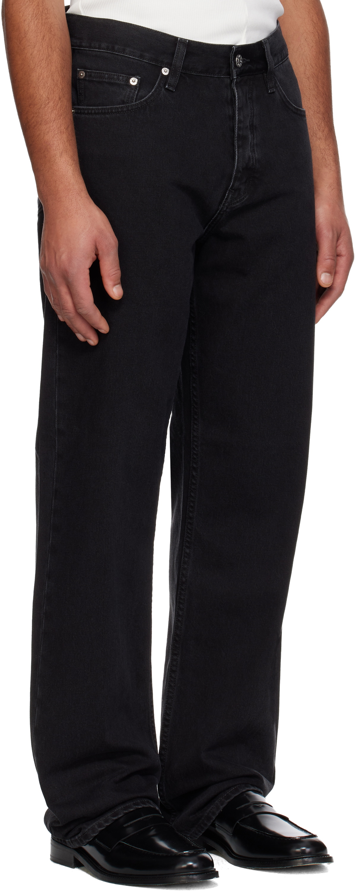 Sunflower Black Loose Jeans