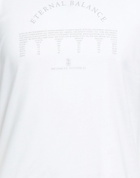 Brunello Cucinelli Mens T-shirt in White