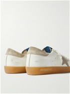 Golden Goose - Super-Star Penstar Leather and Suede Sneakers - Neutrals