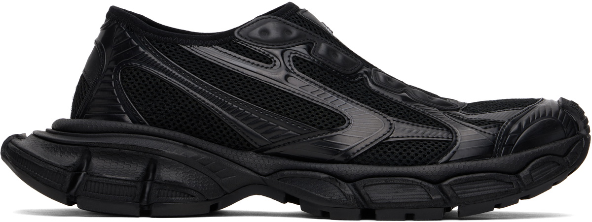 BALENCIAGA｜SLIP-ONS (798529 W3XSO 1000) Balenciaga Men's Zero Trainer Black Slip Ons