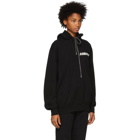 Ambush Black Logo Print Hoodie