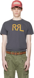 RRL Navy Ranch Logo T-shirt