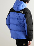 The North Face - Himalayan Logo-Embroidered Quilted Padded Nylon-Ripstop Down Parka - Blue