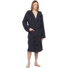 Giorgio Armani Navy Terrycloth Robe