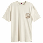 Tommy Jeans Men's Funghi T-Shirt in Newsprint