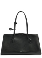 Alaïa Le Teckel Grained Leather Tote - Black - One Size