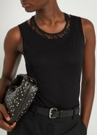 Our Legacy Swim Layered-effect Cotton-blend Tank Black