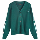AMIRI Men's Bones Cardigan in Evergreen