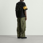 WTAPS Men's Qb Short Sleeve Football Shirt in Black