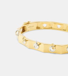 Rainbow K Eyet 14kt yellow and white gold bracelet with diamonds