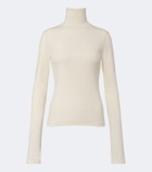 The Row Camron cotton jersey turtleneck top