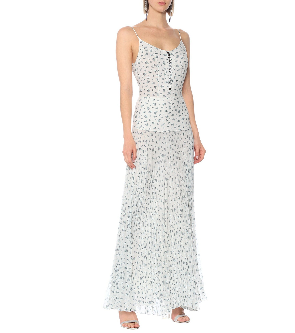 Chloe - Floral silk maxi dress Chloe